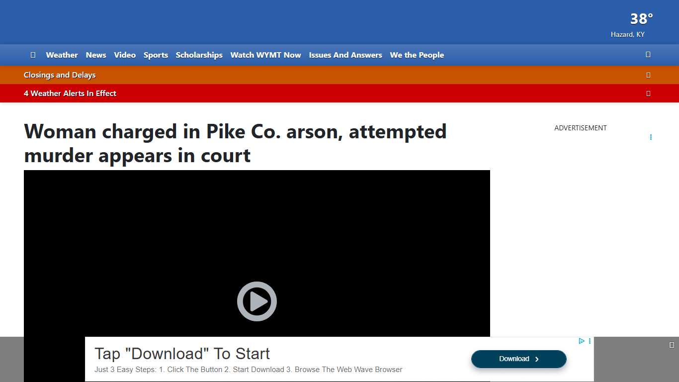 Woman charged in Pike Co. arson, attempted murder appears in court